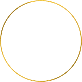 Gold Circle Border